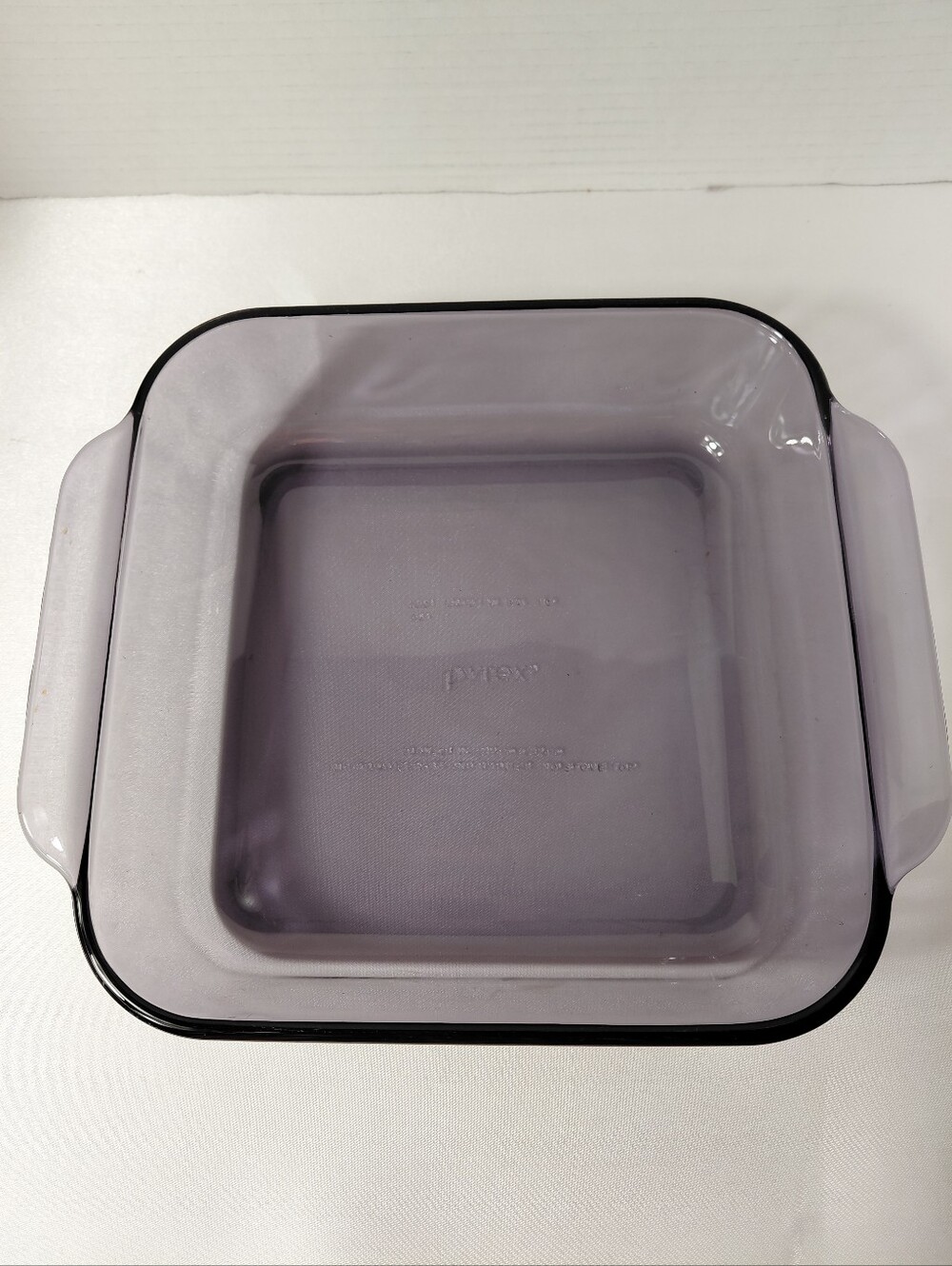 Pyrex Purple Square Glass Baking Dish